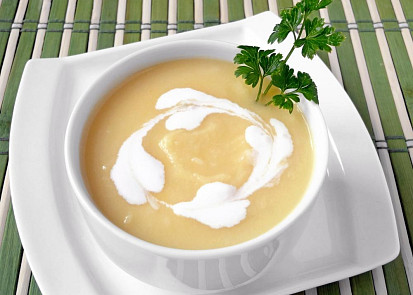 Dýňová polévka se smetanou