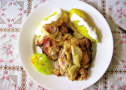 Kančí řízky v hořčici