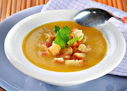 Krém ze strouhané zeleniny