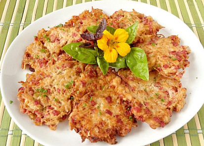 Placičky z kysaného zelí