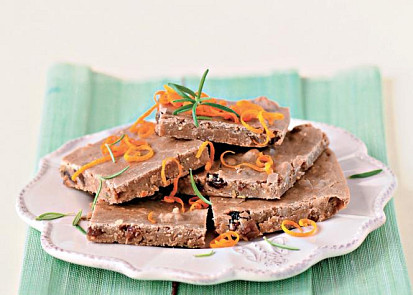 Italský kaštanový koláč