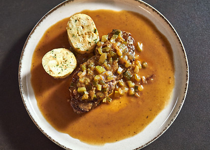 Hovězí roštěná po znojemsku podle Honzy Punčocháře