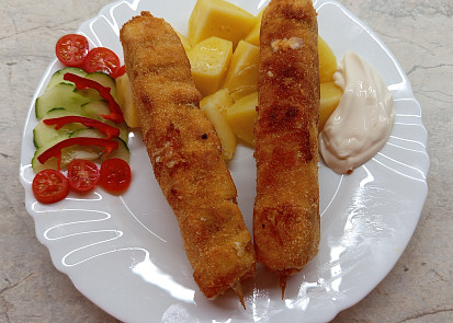 Sýrový špíz 4 druhy sýrů