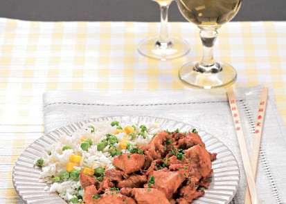 Kuřecí kousky se zázvorem