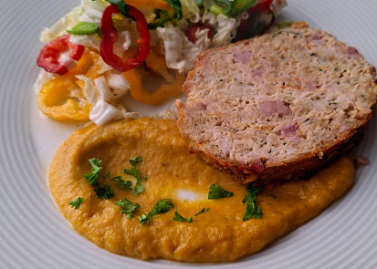 Zeleninové pyré s muškátovou dýní