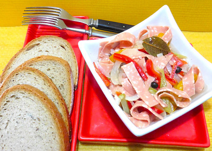 Gothajský salám na způsob utopenců