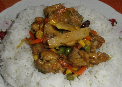 Kuřecí stehýnka Garam masala