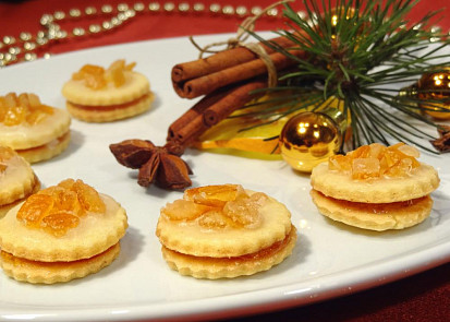 Pomerančové cukroví