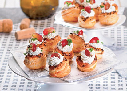 Paštičky se sýrovou náplní