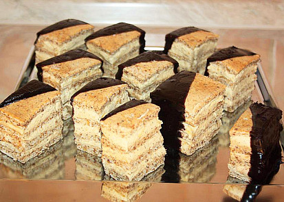 Štafetky s kávovým krémem