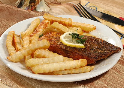 Pikantní smažený kapr