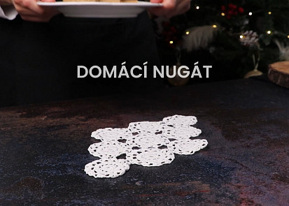Domácí arašídový nugát