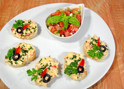 Sýrová pomazánka s vejci