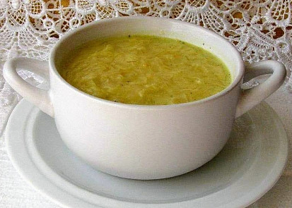 Jihočeská zelná polévka