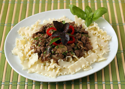 Babiččiny nudle s játry