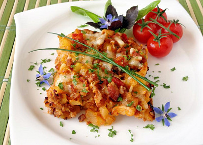 Zapečené bulharské brambory