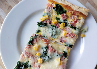 Dětský slaný koláč