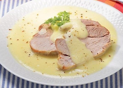 Vepřové maso s celerovou omáčkou