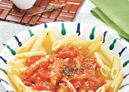 Králičí rajčatové ragú