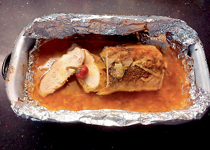 Vepřová pečínka z alobalu