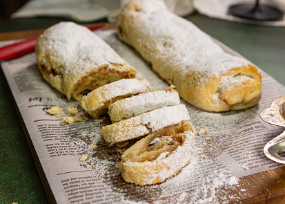 Jablečný závin podle Laďky Něrgešové