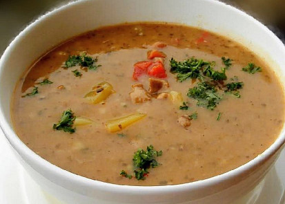 Zeleninová polévka zahuštěná