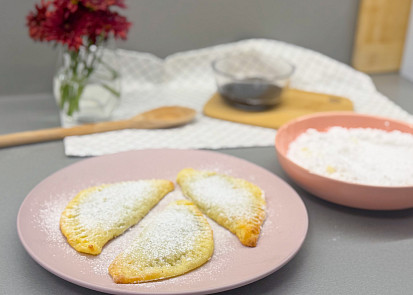 Tvarohové šátečky ze 3 surovin