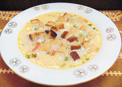 Smetanová rybí polévka z pangasia