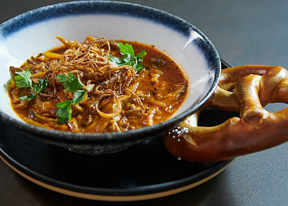 Guláš z hlívy podle Marka Fichtnera