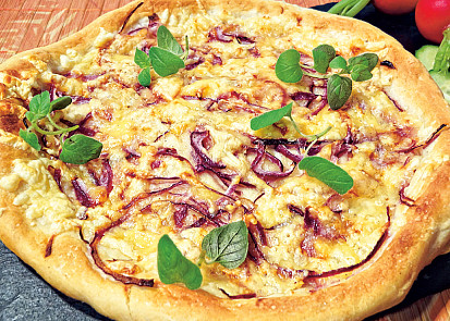 Cibulová extra pizza