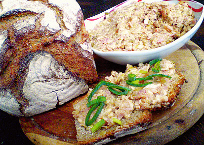 Pomazánka z pečeného bůčku