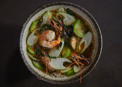 Polévka z krevet podle Khanha Taa