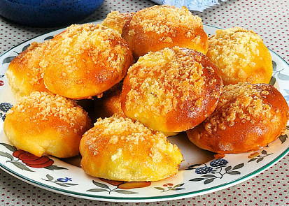 Koláčky máčené v rumu