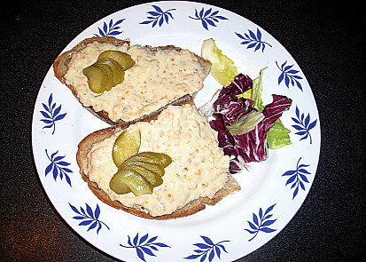 Nadýchaná pomazánka z červené čočky