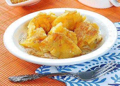 Zelné noky s opraženou strouhankou