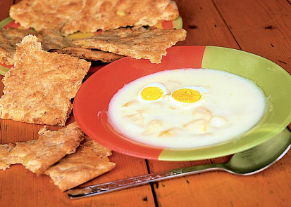 Kněždubské krajance s bramborovou omáčkou