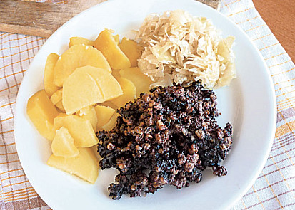 Zapečený jelítkový prejt