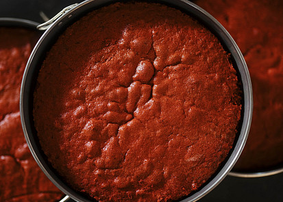 Korpus na Red velvet podle Šárky Divácké