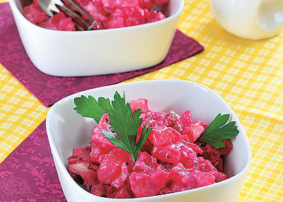 Ruský salát z červené řepy