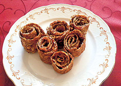 Sušená jablka trochu jinak (ovocné kůže)