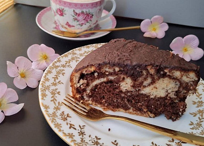 Buchta s kefírem a skořicí