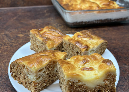 Mrkvová buchta s mascarpone