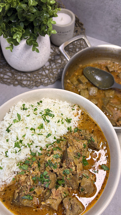 Vepřová játra na slanině