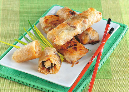 Vietnamské zeleninové závitky