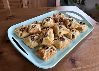 Ořechové šátečky s jablky