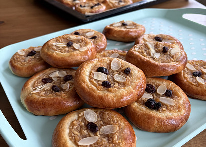 Tlačené jablečné koláče