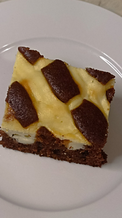 Tvarohová mřížková buchta