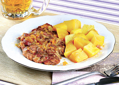 Vepřová krkovička po selsku