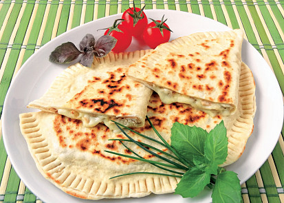 Crescioni s uzeným kuřetem