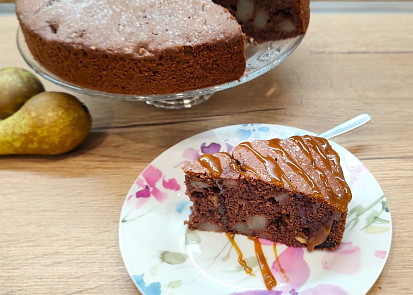 Bulharský hruškový koláč podle Heleny Růžičkové